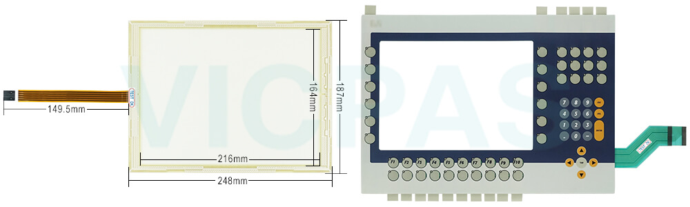 Power Panel 400 4PP482.1043-75 Touch Screen Panel Keypad Membrane