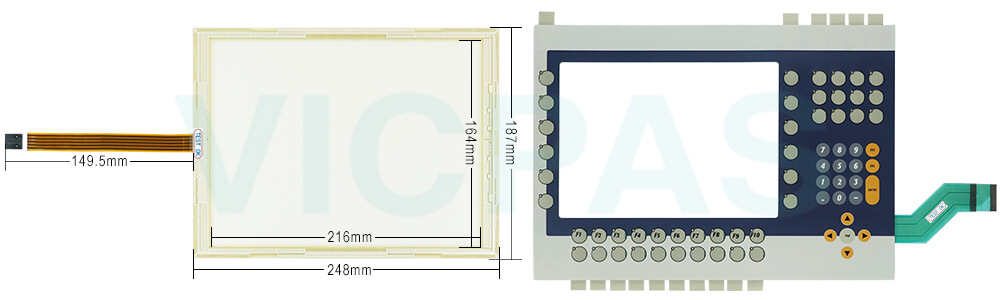 Power Panel 400 4PP452.1043-75 Touch Screen Panel Keypad Membrane