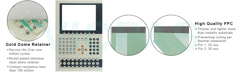 Power Panel 400 4PP450.1043-K01 Membrane Keyboard