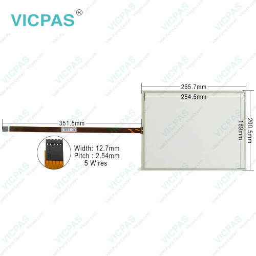 Touch screen panel for 5PC720.1214-01 touch panel membrane touch sensor glass replacement repair