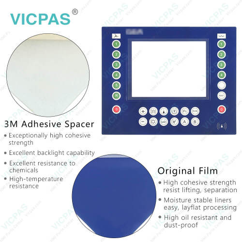 5AP1120.1043-C09 Membrane Switch Touch Digitizer Glass