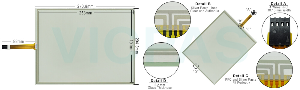 Power Panel 500 5PP520.1214-K01 Touch Screen Panel