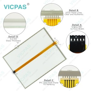 E241813 SCN-AT-FLT15.0-Z05-0H1-R Touch Screen Glass