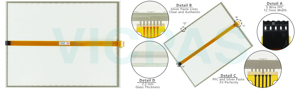 E241813 SCN-AT-FLT15.0-Z05-0H1-R Touch Screen Glass repair