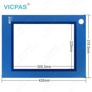 B&R 5AP920.1505-K43 Front Overlay Touch Digitizer Glass