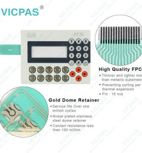 Membrane keypad for 4PP015.E420-01 membrane keyboard switch