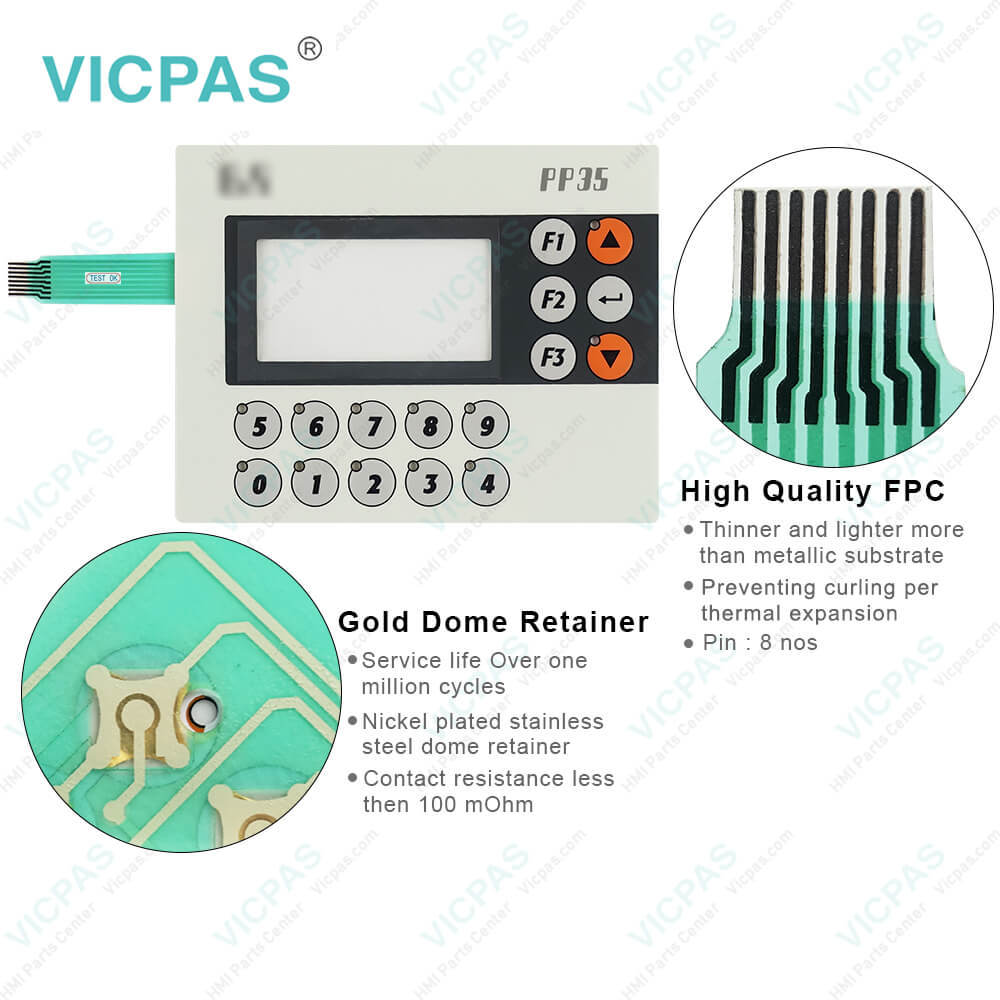 B&R 4PP035.0300-01 Membrane Keypad Switch