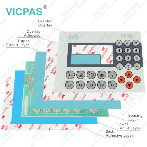 Membrane keyboard for 4PP035.E300-36 membrane keypad switch