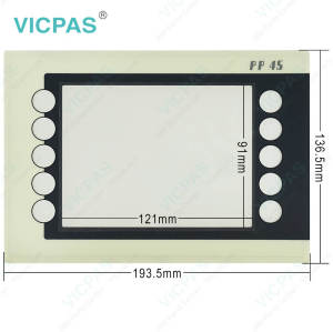 4PP045.0571-062 B&R Front Overlay Touch Screen Panel
