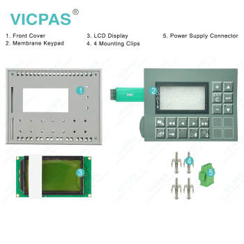 4PP035.E300-K11 Operator Panel Keypad LCD Screen Plastic Case