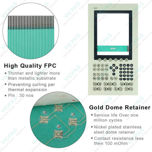 Power Panel 65 4PP065.1043-K09 Touch Glass Switch Membrane