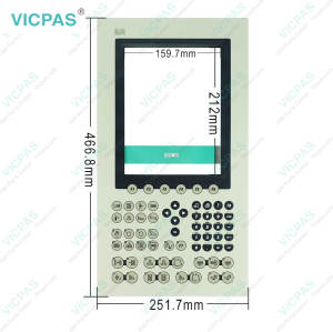 Power Panel 65 4PP065.1043-K09 Touch Glass Switch Membrane