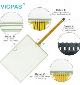 Touch Screen for B&R 5D2200.07 5D2200.10 Touch Screen Panel