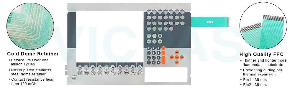 Provit 5600 5D5601.03 Touch Panel Keyboard Membrane