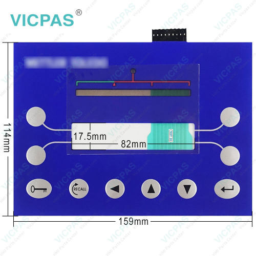 METTLER TOLEDO Metal Detector MD Series Keypad Membrane