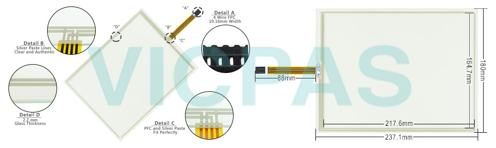 Power Panel 500 5PP520.1043-K06 Touchscreen Glass