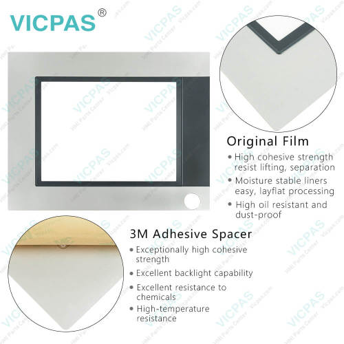 PP500 5PP520.1043-K32 Touch Digitizer Glass Front Overlay