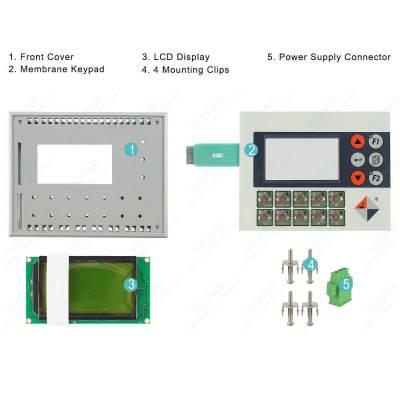 4PP035.0300-K09 Membrane Keypad Keyboard LCD Display HMI Case