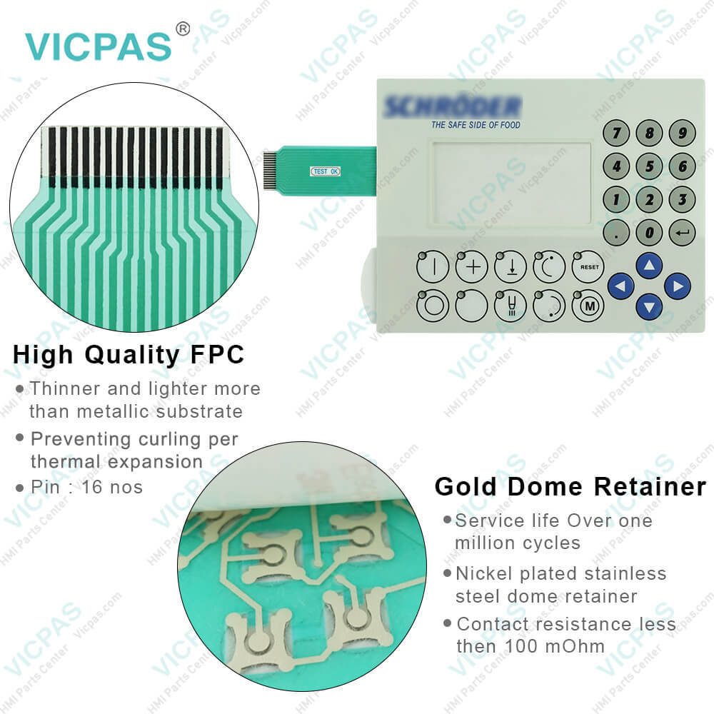 4PW035.E300-K09 Membrane Keypad LCD Display HMI Case