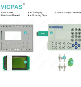 4PW035.E300-K09 Membrane Keypad LCD Display HMI Case