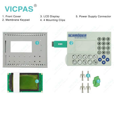 4PW035.E300-K09 Membrane Keypad LCD Display HMI Case