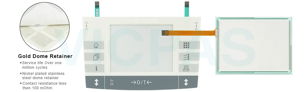 Mettler-Toledo AX26 Comparator AX26DR Keyboard Membrane HMI Panel Glass Repair Replacement