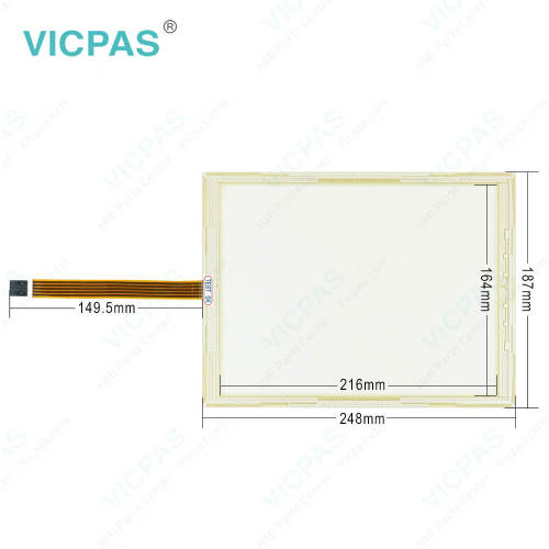 Touch panel screen for 5PC720.1043-01 touch panel membrane touch sensor glass replacement repair