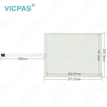 5PC720.1214-K03 Touch Screen Glass Replacement