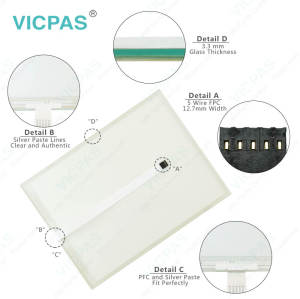5PC720.1505-00 Front Overlay Touch Screen Panel Repair