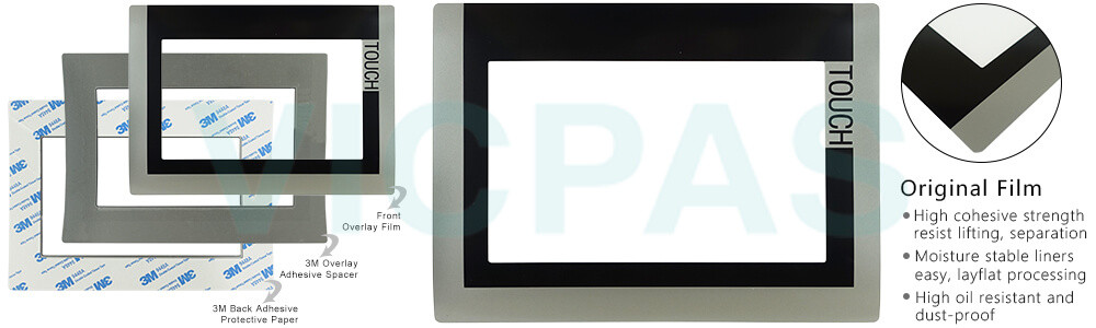 6AV2144-8GC20-0AA0 SIMATIC HMI TP700 COMFORT INOX Touch Screen Glass and Overlay Repair Replacement