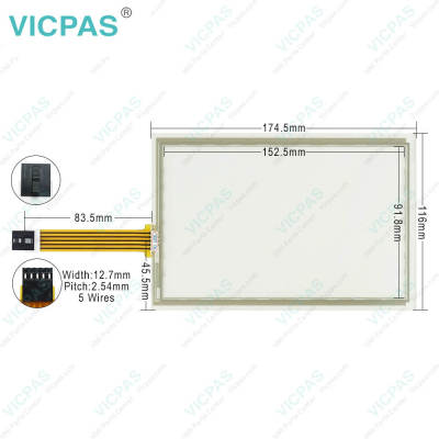 6AG1124-0GC13-2AM0 TP700 Comfort Front Overlay Touch Screen Panel