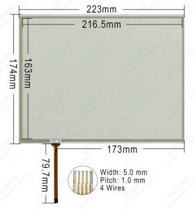 10.4 Inch TP-4168S1 HMI Touch Panel Replacement
