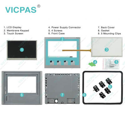 6AG1123-2DB03-2AX0 Siemens SIPLUS HMI KTP400 Basic Touchscreen