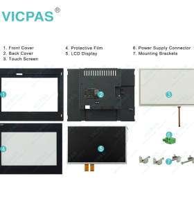 Mitsubishi GS2110-WTBD-N HMI Touch Panel Front Overlay