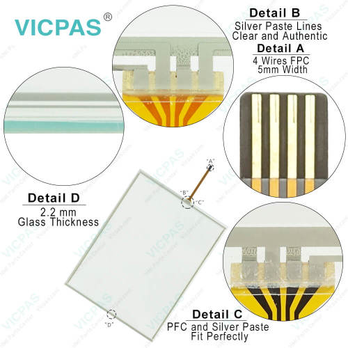 Delta DOP-112WX Protective Film Touch Panel Repair