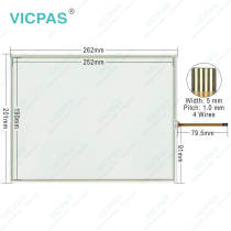 Delta DOP-112WX Protective Film Touch Panel Repair