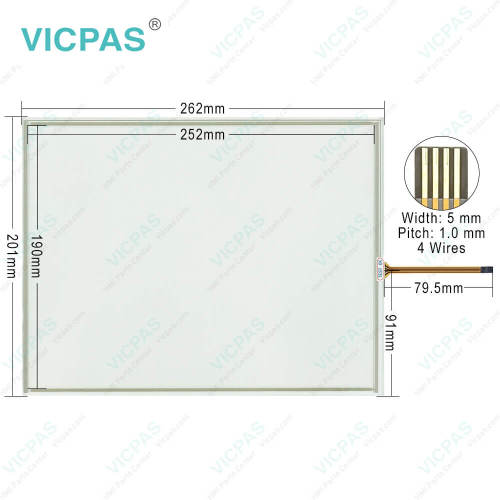 Delta DOP-112WX Protective Film Touch Panel Repair