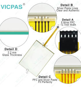 6181P-12NSXP Touch Digitizer Glass Replacement