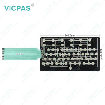 CNC 12608-251 12608-252 Switch Membrane Replacement
