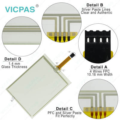 EE-0747-W4R Touch Membrane Replacement