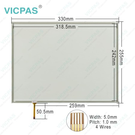 TT-1503-AGH-4M-T4 REV C Touch Screen Monitor Replacement