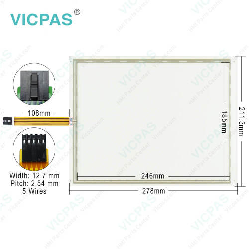 T105E-5RBD01N-0A18R0-070FB-C Touch Panel Replacement