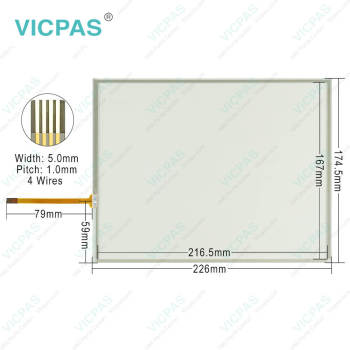 AMT10219 AMT 10219 AMT-10219 HMI Touch Panel Glass