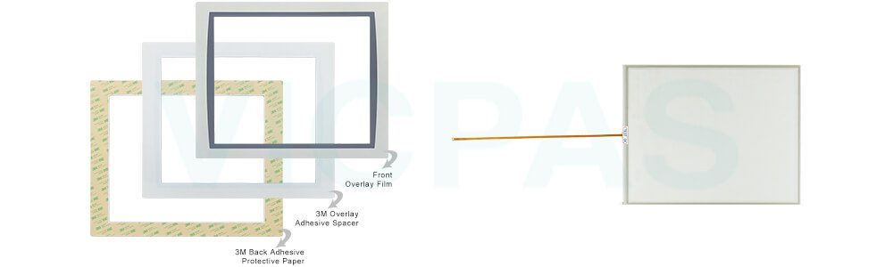 PN-560879 Rev. 10 9375-01001-001 Protective Film Touch Screen Monitor HMI Touch Glass Replacement