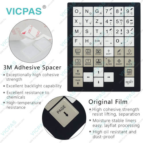 A02B-0309-B520 Operator Panel Keypad LCD Display