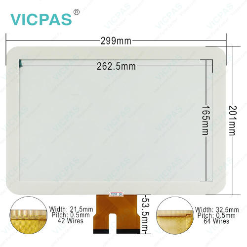 TSM12PHC-B for Philips Cath Angio BARCO 328-12041 TouchScreen Module Touch Panel