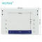 XSE104 XSE204 XSE105DU XSE205DU Touch Screen Keypad Membrane