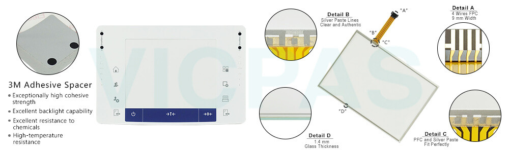 Mettler-Toledo XPE205DR XPE204 XPE504 Membrane Keyboard Touch Screen Hmi Repair