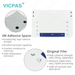 XPE26 XPE26DR HMI Touch Glass Membrane Keyboard Keypad