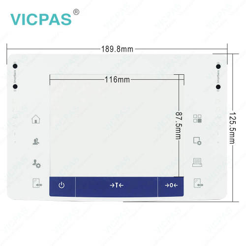 XPE205DR XPE204 XPE504 Operator Keyboard HMI Touch Glass